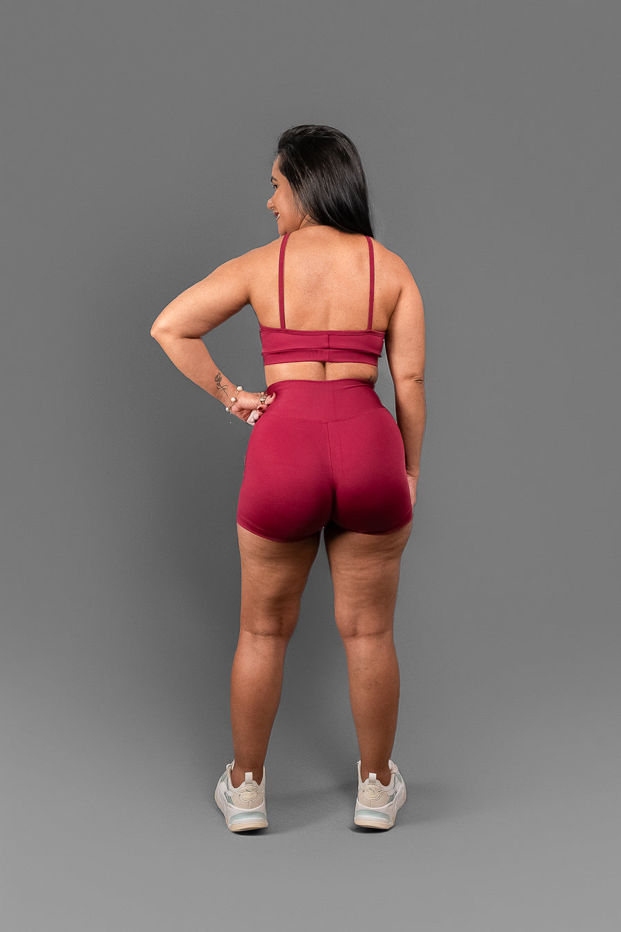 Conjunto Short - Vinho