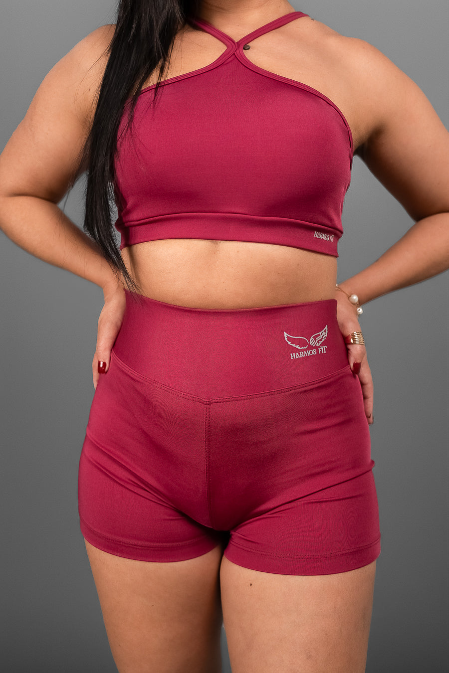 Conjunto Short - Vinho