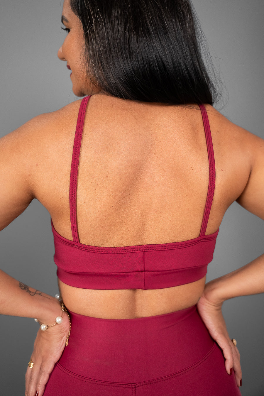 Conjunto Short - Vinho